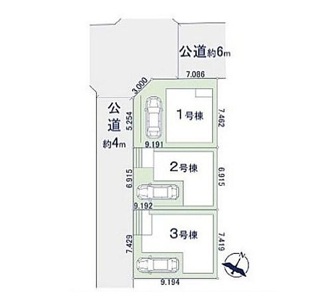 商業施設が徒歩圏内に揃った利便性の高い立地に佇む3階建てのお住まいをご紹介します♪