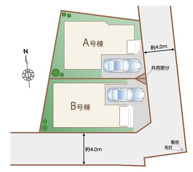 一戸建ては都心部などの物件を除き、駐車スペース付きの物件が一般的。玄関と駐車スペースとの行き来もしやすく、天候が悪い日などに便利♪ぜひ一度ご覧下さい！