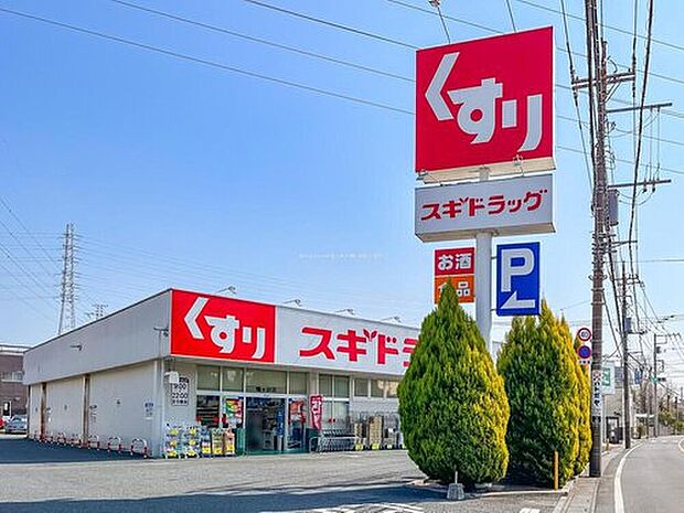 スギドラッグ鳩ヶ谷店(約650m)