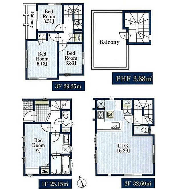 【4LDK】☆2階にストックスペースを設置☆
2階にストックスペースを設置しました。パントリーとして食品のストックや調理器具などの収納が可能です♪