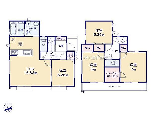 【4LDK】☆ウォークインクローゼットを設置☆
衣類だけでなく、鞄などの小物からスーツケースやレジャー用品などの大きな物までたっぷり収納できます♪