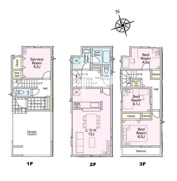 【3LDK+S】☆2Fリビング☆
道路からのプライバシーを確保しやすい「2階リビング」を採用。
陽当たり・風通し共に良好で、ご家族みんなで過ごす空間をより居心地良くしてくれます♪