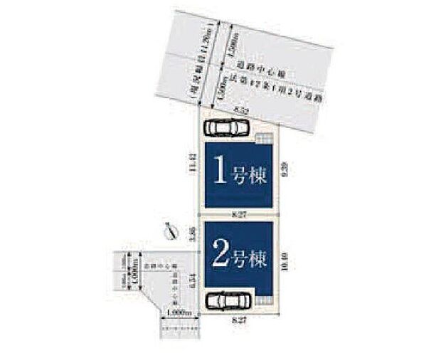 【全体区画図】JR京浜東北線「南浦和」駅まで徒歩14分!
好立地ながら駐車場付きなので自家用車はもちろん、来客用やゆとりある駐輪場としてもご利用頂けます!