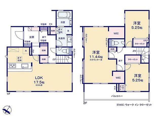 【3LDK】2部屋から行き来できる広々南東向きバルコニー☆
バルコニー水栓がついているので掃除もラクラク！ガーデニングの水やりにも便利です♪