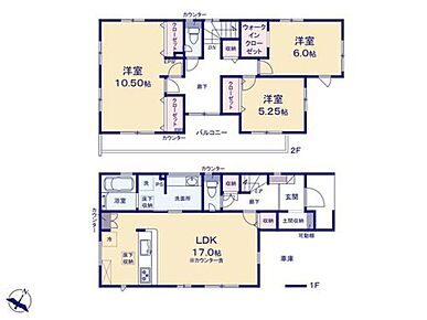 お部屋を通らずに出入りできる南東向きの広々バルコニー♪便利な水栓付！
オールフローリングでお手入れ・お掃除ラクラク♪ 