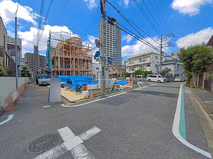 前面道路含む現地写真