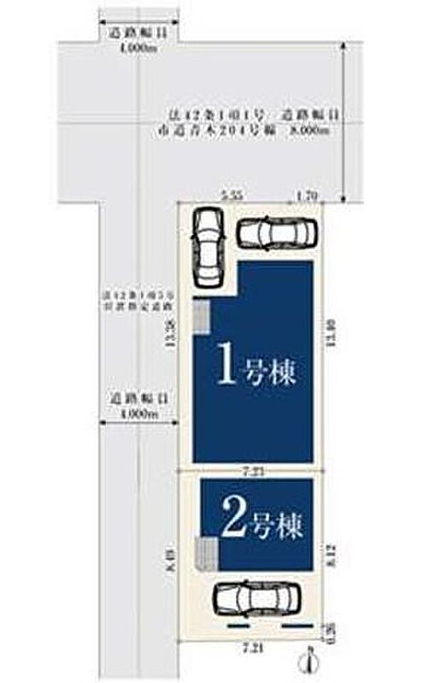 【全体区画図】JR京浜東北線「西川口」駅徒歩12分のアクセス良好立地！スーパー、コンビニも徒歩5分に揃っており生活環境も◎