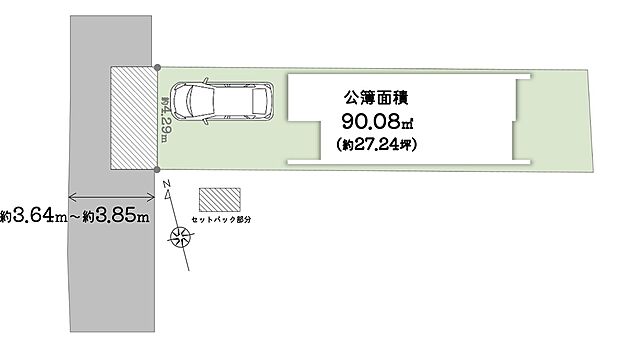 【土地図】穏やかな暮らしと利便性がほどよく整った、ファミリーに支持される住環境です◎