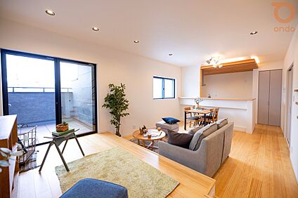 【ondo建物プラン例/リビング】