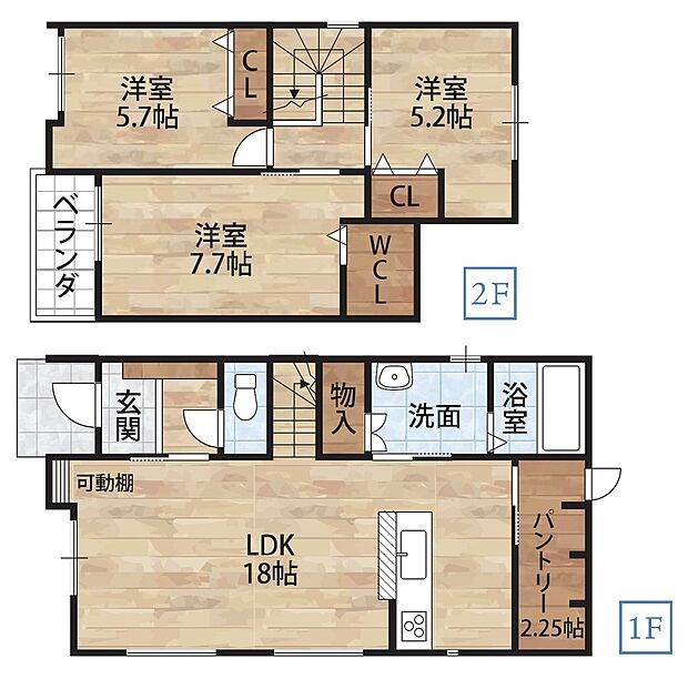 【間取り図】