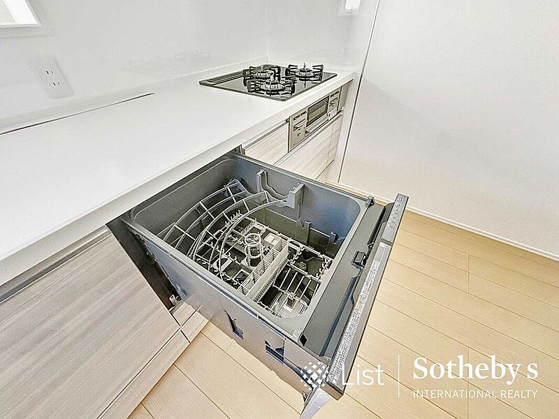■食洗機■B号棟ビルトイン食洗機つき！キッチンに内臓されてい