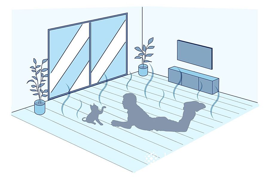 ■床暖房■足元から温まる床暖房が付きます！暖房の風が苦手な方