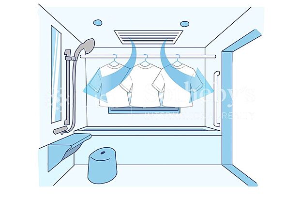 【その他設備】◆梅雨時期や花粉が気になる季節に重宝する、便利な浴室乾燥機付!浴室暖房機能は、急激な温度変化を防ぎ、ヒートショックのリスクを軽減します。