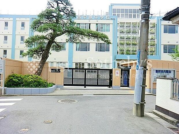 川崎市立西中原中学校(約1,200m)