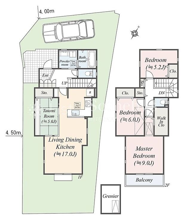 【3LDK】※図面と異なる場合は現況を優先
