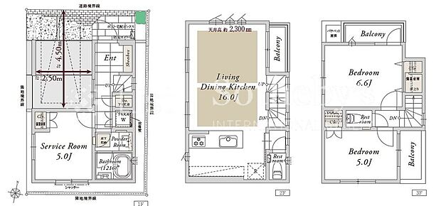 【2LDK+S】※図面と異なる場合は現況を優先。