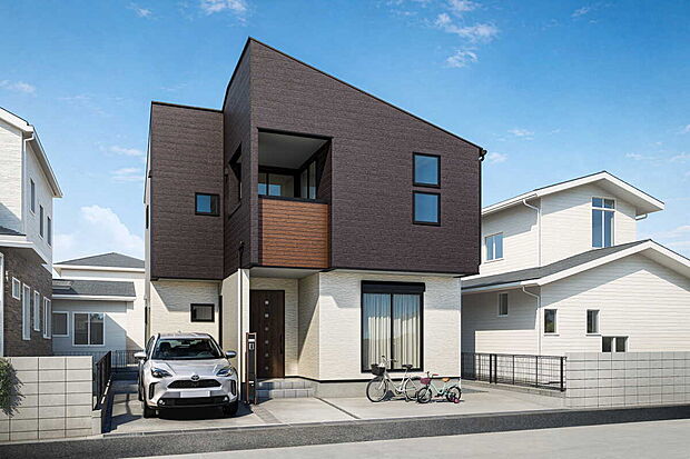 （当社施工例建物パース）