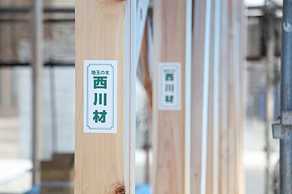 近くの森の木「西川材」で建てる家