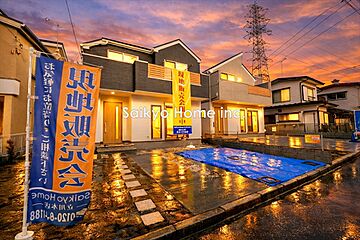 1/15新-価-格【ご成約プレゼント対象物件・複数物件まとめて観覧可】八王子市緑町　新築住宅全2棟 外観