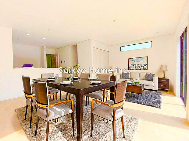 リビング※家具等はCG加工しております