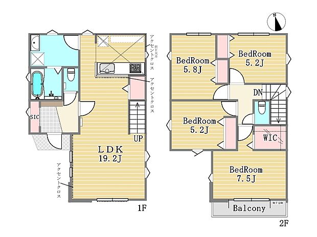 １号棟間取り図
