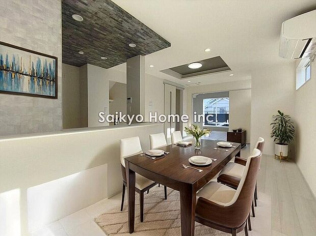 リビング※家具等はCG加工しております