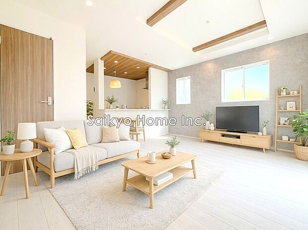 リビング※家具等はCG加工です。