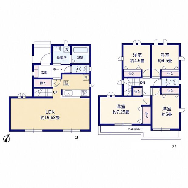 A号棟間取り図