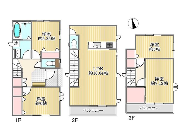G号棟間取り図