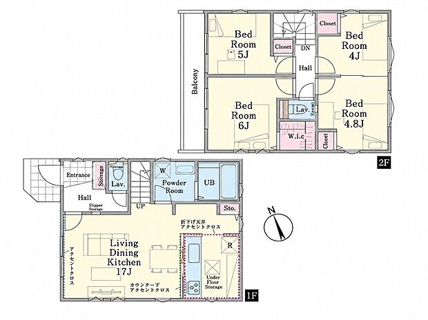 2号棟間取り図