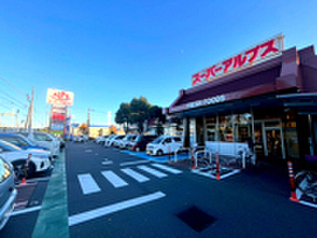 スーパーアルプス はざま店(約500m)