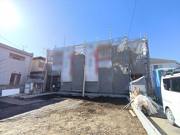 【現地写真】建物の基礎・構造といった目には見えにくい部分もしっかりこだわったお家です。安心して永くお住まいいただけます。