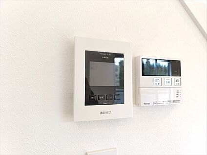 【モニター付きインターホン】