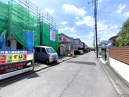 前面道路含む現地写真