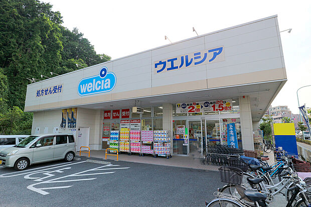 ウエルシア日野落川店(約687m)