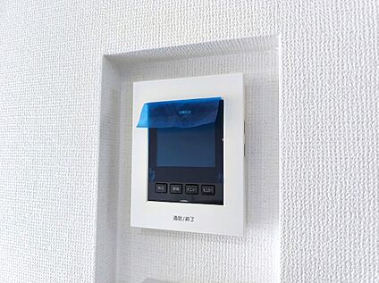 【モニター付きインターホン】