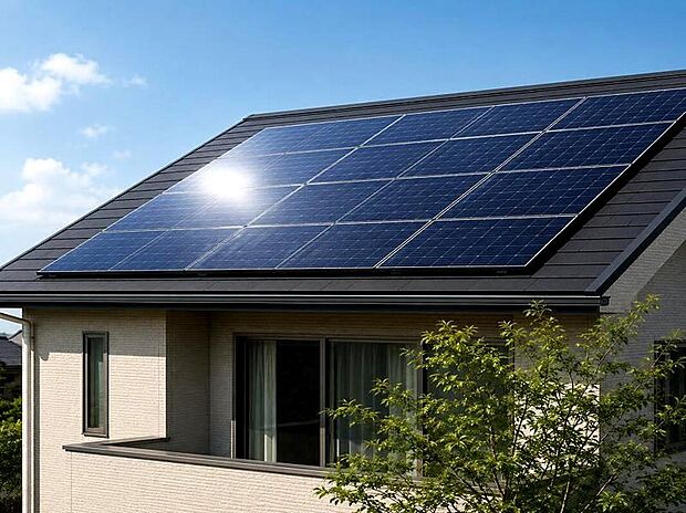 【太陽光発電システム】太陽光発電システム標準搭載