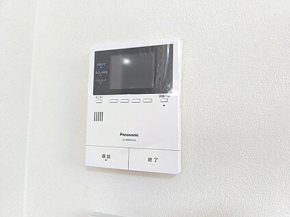 【モニター付きインターホン】