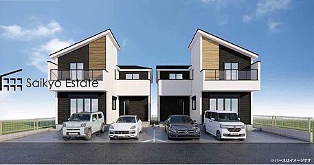調布市八雲台1丁目　新築分譲住宅　全2棟 外観