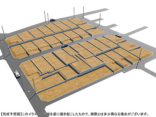 区画イメージパース