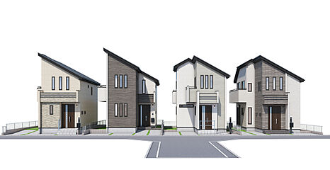 調布市佐須町5丁目　新築分譲住宅　全9棟 外観