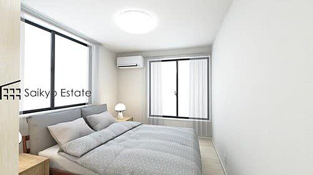 寝室（完成予想図）