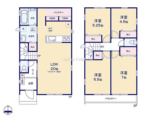 間取り図（C号棟）
