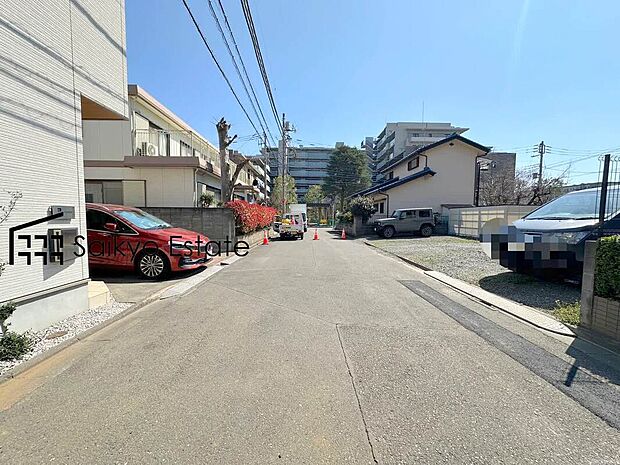 前面道路