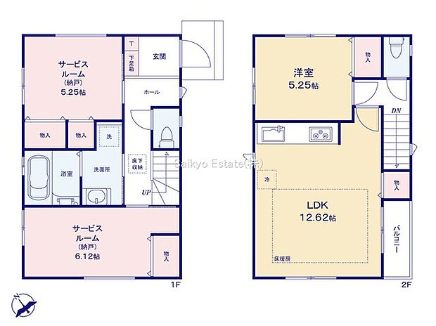 間取り図（1号棟）