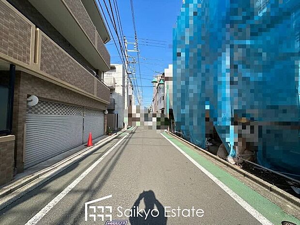 前面道路
