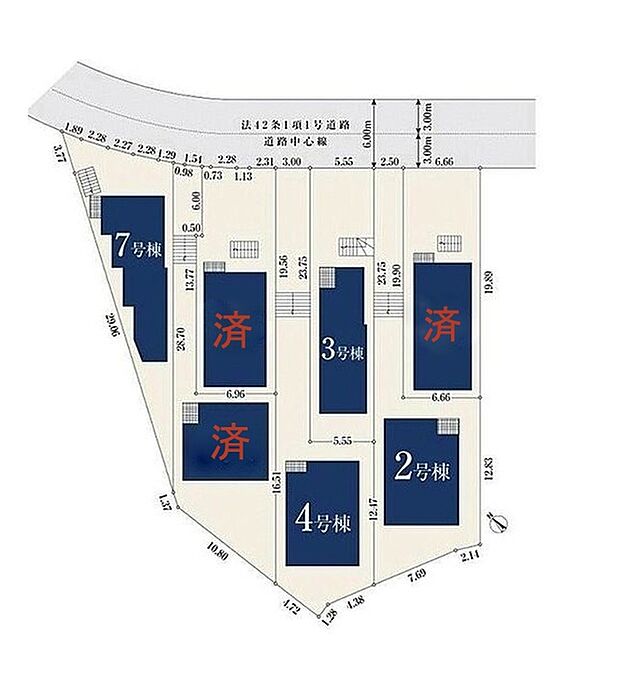 全体区画図

