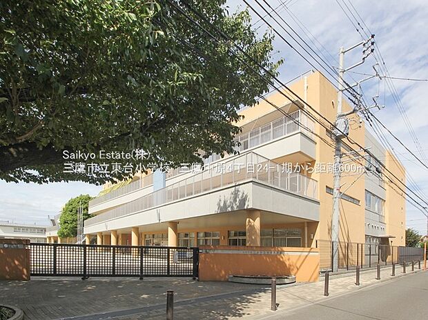 三鷹市立東台小学校(約600m)