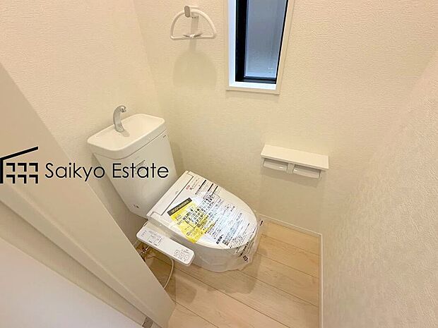 【【ウォシュレット付トイレ】】快適な温水洗浄便座付。いつも使うトイレだからこそ、こだわりたいポイントですね。