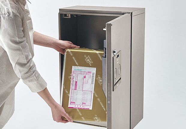 【宅配ボックス】「宅配ボックス」がございますので不在時でも安心です。面倒な再配達の依頼が不要で、エコにも貢献できます！